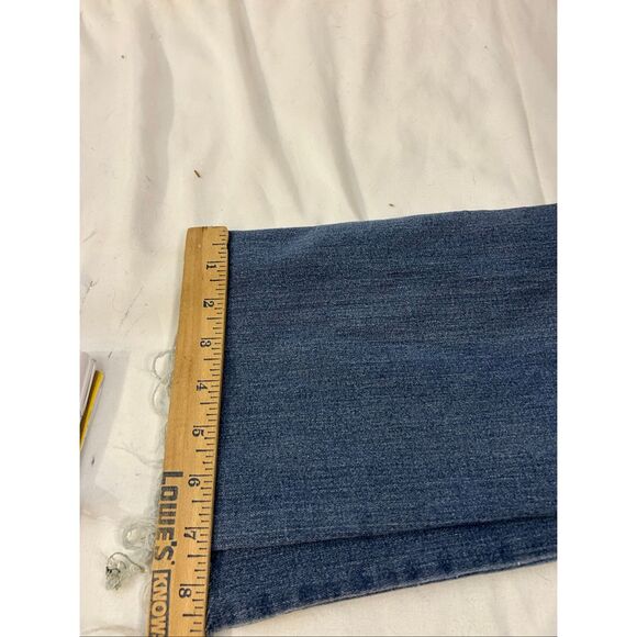 D. Jeans denim stretch jeans raw hems size 8 - Picture 8 of 16